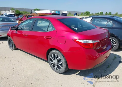 2015 Toyota Corolla Le z USA, uszkodzony, nr VIN 2T1BURHE4FC331826